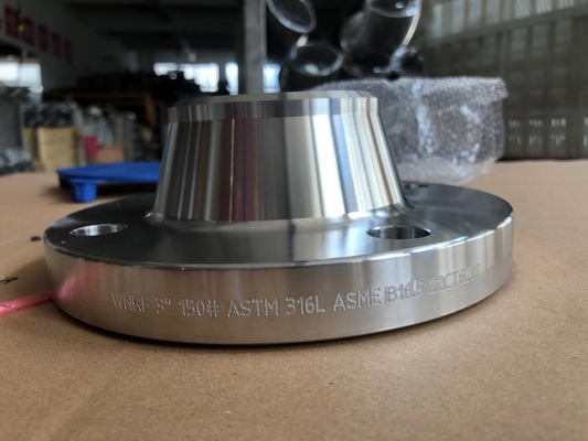 Διπλός λαιμός 300# 5» ASME B16.5 συγκόλλησης φλαντζών A182 F53 ανοξείδωτου