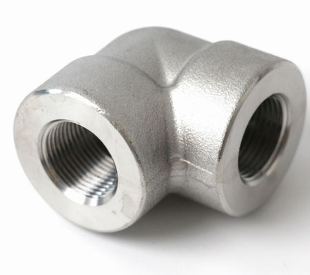 Εξαρτήματα σωλήνων από κράμα χάλυβα 90° Socket Welding Ebow A182F12 3" SCH60 LR για σύνδεση