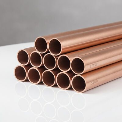 C71500/C70600 Tubo de Cobre y Níquel con Acabado Pulido y Dimensiones Personalizadas para Aplicaciones Industriales