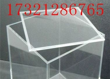 Το πλεξιγκλάς 3mm perspex τιμών πάχους διαφανείς επιτροπές προμηθευτών έκοψε στο ακρυλικό φύλλο μεγέθους