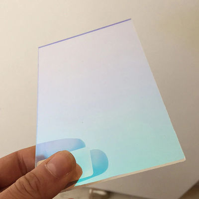 Εύκαμπτο σαφές πλαστικό φύλλων τέμνον πλαστικό στρογγυλό φύλλο λέιζερ φύλλων διαφανές γύρω από το φύλλο σαφές  