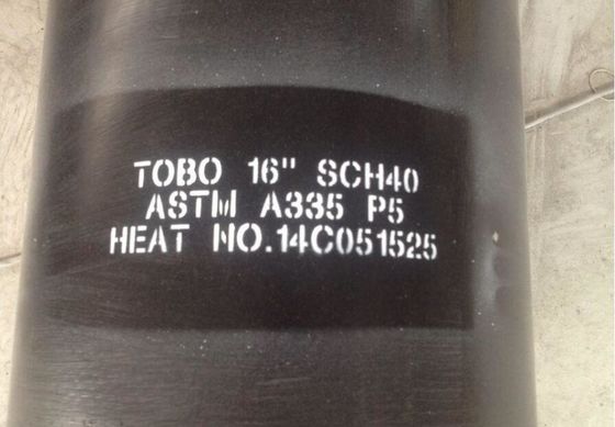 Ανοπτημένος σωλήνας χάλυβα κραμάτων ASTM A335 P5 P9 τραβηγμένος στο κρύο
