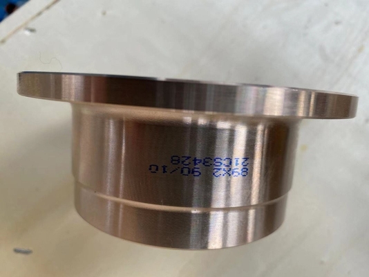 12» UNS S31803 διπλό ανοξείδωτου σωληνώσεων τέλος ASME B16.9 SCH10 στελεχών τύπων τοποθετήσεων μακροχρόνιο
