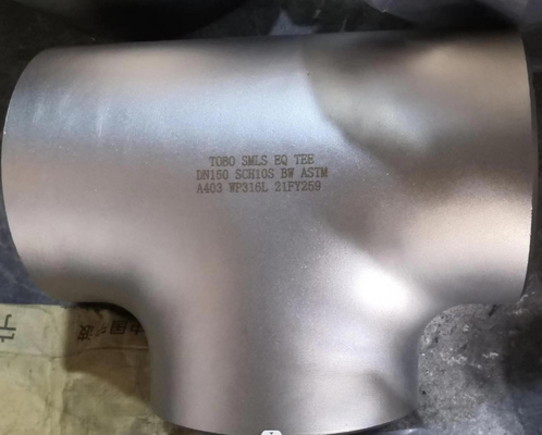 Ίσο γράμμα Τ B3 ASME B16.9 bw τοποθετήσεων σωληνώσεων χάλυβα κραμάτων Hastelloy
