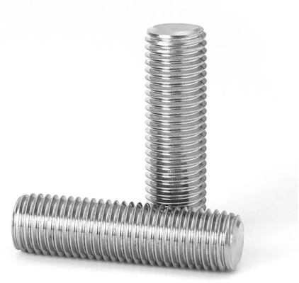 JIS ASTM A453 GR 660 32750 32760 2205 χάλυβας κραμάτων N08020 N4400 M100 φωσφορίησε τη ράβδο νημάτων μπουλονιών στηριγμάτων