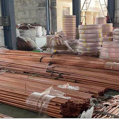 Σωλήνες χαλκού νικελίου ASTM Πρότυπο Προσαρμοσμένο μήκος εσωτερική διάμετρος για εφαρμογές σωλήνων