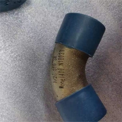 Κράμα ASTM B366 N04400 Monel 400 νικελίου της LR αγκώνων τοποθετήσεων σωληνώσεων χάλυβα αγκώνας 90 βαθμού