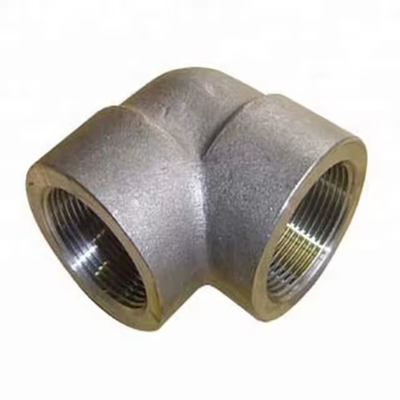 αγκώνα 90 μοίρες 2&quot; 3000 6000 A105N A350LF2+N ASME B16.11 σφυρηλατημένο νήμα πρίζα συγκόλληση SW αγκώνα