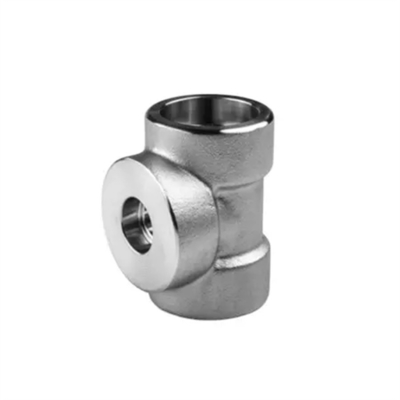 ASME B16.11 Σωλήνες συγκόλλησης ίσου Tee NPS 1/8"-4" SCH80/3000-XXS/9000 Ατσάλι άνθρακα Ατσάλι νικέλιο κράμα ατσάλι
