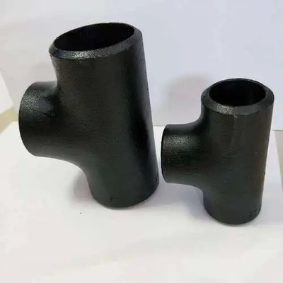 ASME B16.9 Butt Welding Equal Tee Προσαρμόσιμο υλικό π.χ. Χάλυβα άνθρακα Χάλυβα ανοξείδωτο NPS1/2"-60" Γρήγορη παράδοση Χαμηλή MOQ