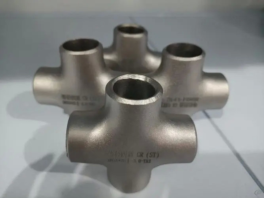 ASME B16.9 Σύστημα σωλήνων πετρελαίου διασταυρούμενου νερού Προσαρμόσιμο υλικό NPS 1/2"-48" Sch5s-Sch180