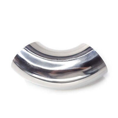 Ποτηροειδής αγκώνας από ανοξείδωτο χάλυβα 304, εξάρτημα συγκόλλησης με εσοχή 90 μοιρών για υδραυλικές εγκαταστάσεις