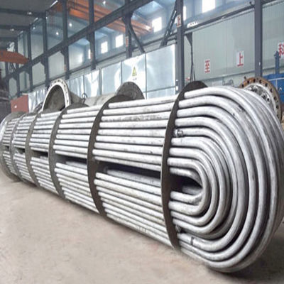Ατσάλι από ανοξείδωτο χάλυβα Ubend 309 U Fin Tube για διαρκή μεταφορά θερμότητας σε SCH40