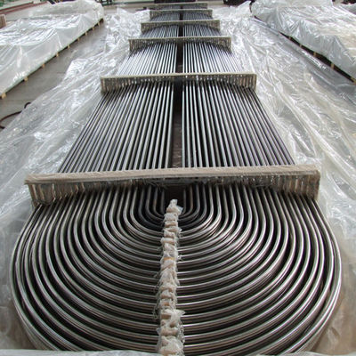 Ατσάλι από ανοξείδωτο χάλυβα Ubend 309 U Fin Tube για διαρκή μεταφορά θερμότητας σε SCH40