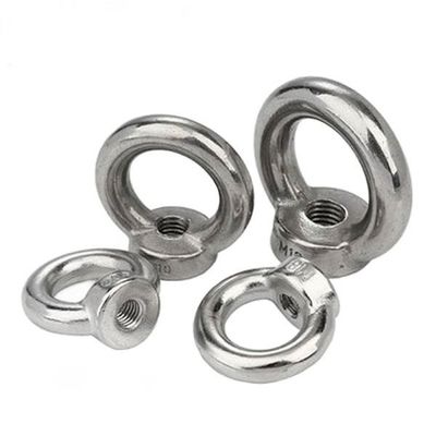 Lug τόξων SS304 SS316 θαλάσσιο καρύδι δαχτυλιδιών συγκόλλησης M6 δεκαεξαδικού καρυδιών ματιών