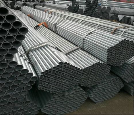 ERW Ζεστός βύθιση Ζαλβανισμένο σωλήνα ASTM A53 Standard SCH80 για την κατασκευή φράχτη υγρό σωλήνα