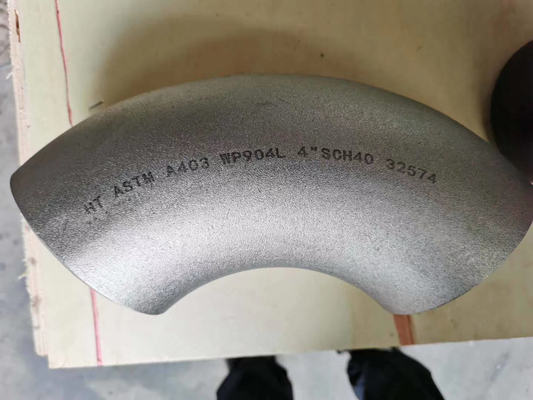 Ακτίνα τοποθετήσεων σωληνώσεων αγκίδων ASTM B466 UNS C70600 αγκώνας 90 βαθμού