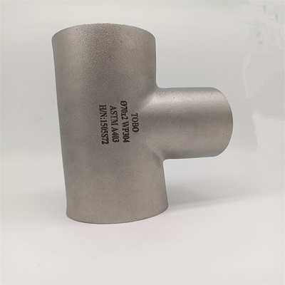 Γράμμα Τ ASMEB16.9 A403 Gr.316 2 bw τοποθετήσεων σωληνώσεων χάλυβα κραμάτων τοποθετήσεων σωληνώσεων ανοξείδωτου» ίσο γράμμα Τ STD