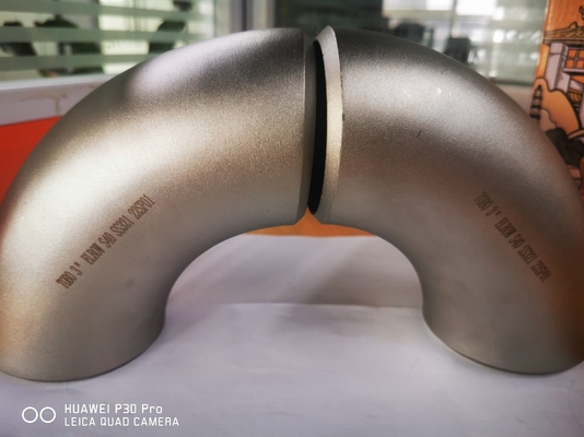 Ξυλουργός 20Cb-3 ASME B16.9 αγκώνων συγκόλλησης άκρης σωλήνων κραμάτων νικελίου 90°