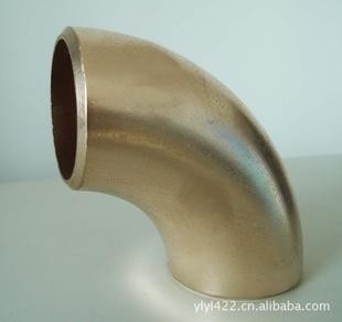Σύντομη κάμψη C70600 ASME B16.9 ακτίνας αγκώνων 90D χάλυβα νικελίου χαλκού τοποθετήσεων σωληνώσεων