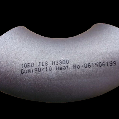 Το Inconel 625 προσάρμοσε τον αγκώνα LR STD ASME B16.9 χάλυβα κραμάτων νικελίου τοποθετήσεων σωληνώσεων συγκόλλησης άκρης μεγέθους 180D