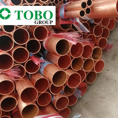 Μεταλλικό ASTM B111 90/10 C70600 Χαλκό Νικέλιο σωλήνα συγκολλημένο σωλήνα υψηλής ποιότητας πιστοποιημένο ISO για κλιματισμό