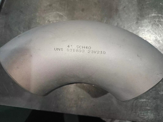 Έξοχα διπλά συναρμολογήσεις bw ASME B16.9 SMLS 4» SCH40S αγκώνων 90LR τοποθετήσεων σωληνώσεων