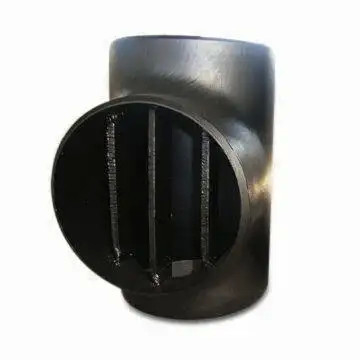 Υψηλής ποιότητας Νικέλιο Σύνθεμα Barred ίσο Tee ASME B16.9 4 ίντσες SCH20 Μαύρη ζωγραφική