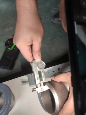 Πύλη από κράμα τιτανίου ASTM B861 Gr.2 OD 3Inch Sch80s μήκος 1067mm