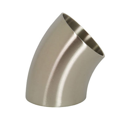 Μεταλλικό νικέλιο κράμα Inconel 600 Υψηλής ποιότητας 45 βαθμούς Butt συγκόλληση αγκώνα ASME B16.9 1 έως 24 ίντσες ασήμι