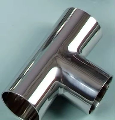 Stainless Steel Butt Weld Equal Tee with Strong Structure & Smooth Flow