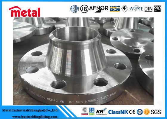 Τοποθετήσεις σωληνώσεων κραμάτων νικελίου UNS N08020 που ενώνουν στενά τη φλάντζα WN RF 3» SCH 40 150# λαιμών