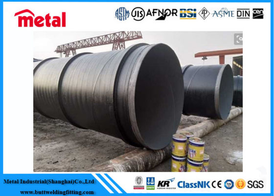 Το API 5L X52 3LPE έντυσε το σωλήνα DN600 SCH 40 πάχος LSAW χάλυβα για το υγρό