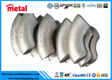 Αγκώνας Hastelloy C276 ASME B16.9 συγκόλλησης άκρης σωλήνων κραμάτων νικελίου 90°