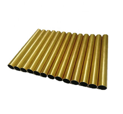 ASTM OD 6mm ευθύς σωλήνας ορείχαλκου CuZn40 C27400 H62