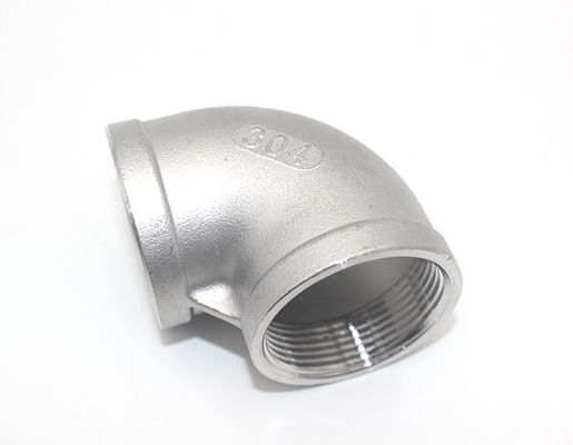 Αγκώνας 304 εσωτερικό στόμα κάμψη 2/4/6 πορπών καλωδίων ανοξείδωτου καλωδίων 90 βαθμού ελάχιστη εσωτερική ένωση νημάτων καλωδίων εξωτερική