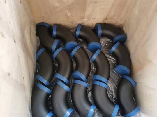 Άνευ ραφής αγκώνας ASTM C70600 1/2» SCH10S ακτίνας μήκους συγκόλλησης άκρης 90°