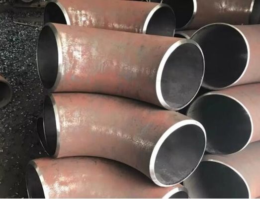 Άνευ ραφής αγκώνας ASTM C70600 10» SCH40 ακτίνας μήκους συγκόλλησης άκρης 90°