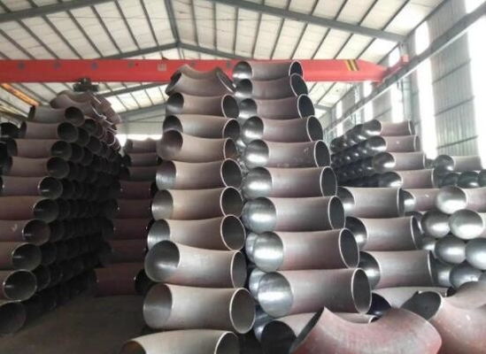 Άνευ ραφής αγκώνας ASTM C70600 12» SCH10 ακτίνας μήκους συγκόλλησης άκρης 90°