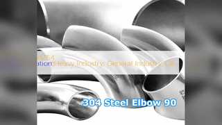 304 Ανοξείδωτο αγκώνα 90 Deg BW Εφαρμογή