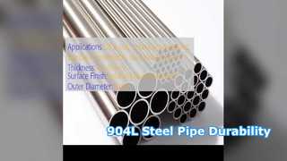 Super Duplex 904L Steel Pipe 1/2 Inch χωρίς ραφή