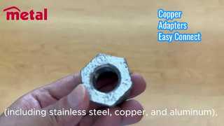 Αντάπτορες χαλκού (Αρσενικό & Γυναικείο) | Σύνδεσμοι σωλήνων με σπείρωμα