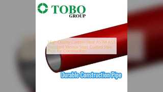 ASTM A53 Coated Steel Pipe for Construction
