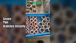 Επισκόπηση προϊόντος Premium Copper Saddle & Outlet Fittings