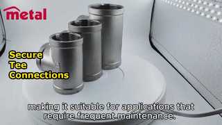 Θηλυκό μπλουζάκι χαλκού με κλωστή | Ασφαλείς συνδέσεις υποκαταστημάτων